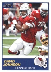 2019 Score Base Set David Johnson #284 card
