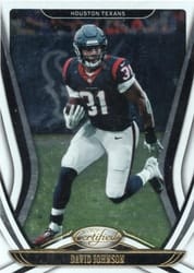 2020 Panini Certified Base Set David Johnson #26 card