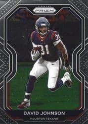 2020 Panini Prizm Base Set David Johnson #75 card