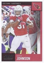 2020 Score Base Set David Johnson #291 card