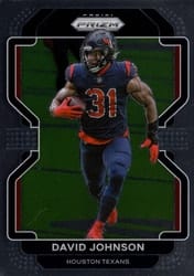 2021 Panini Prizm Base Set David Johnson #37 card
