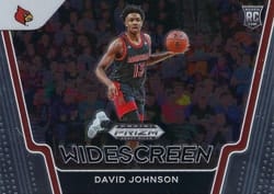2021 Panini Prizm Draft Picks Widescreen David Johnson #6 card