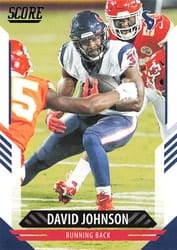 2021 Score Base Set David Johnson #156 card