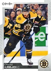 2020-21 O-Pee-Chee Base Set David Krejci #416 card