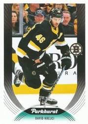 2020-21 Parkhurst Base Set David Krejci #20 card