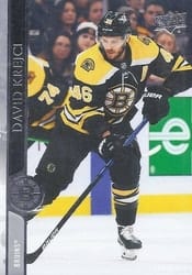 2020-21 Upper Deck Base Set David Krejci #267 card
