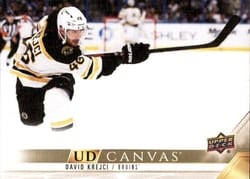 2022-23 Upper Deck UD Canvas David Krejci #C277 card
