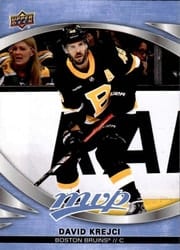 2023-24 Upper Deck MVP Base Set David Krejci #179 card