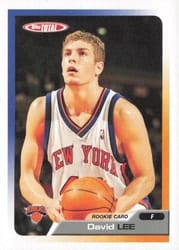 2005-06 Topps Total Base Set David Lee #248 card