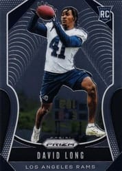 2019 Panini Prizm Base Set David Long #386 card