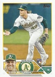 2023 Topps Base Set David MacKinnon #276 card