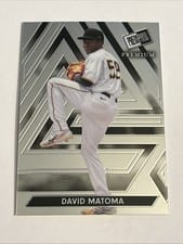 2024 Leaf Press Pass Premium Baseball Base Set David Matoma #13 card