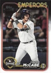 2024 Topps Pro Debut Base Set David McCabe #PD-47 card