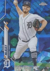 2020 Topps Chrome Update Sapphire Edition Base Set David McKay #U-136 card