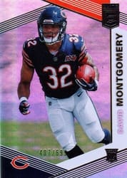 2019 Donruss Elite Base Set David Montgomery #112 card