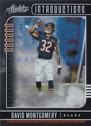 2019 Panini Absolute Introductions David Montgomery #5 card