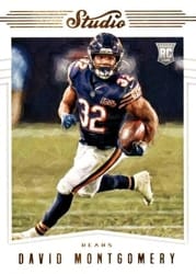 2019 Panini Chronicles Studio David Montgomery #S5 card