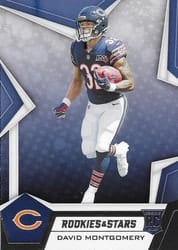2019 Panini Rookies & Stars Base Set David Montgomery #131 card