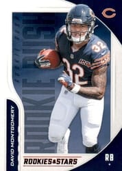 2019 Panini Rookies & Stars Rookie Rush David Montgomery #RR-DM card