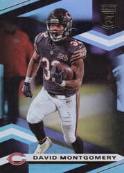 2020 Donruss Elite Base Set David Montgomery #64 card