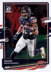 2020 Donruss Optic Base Set David Montgomery #22 card