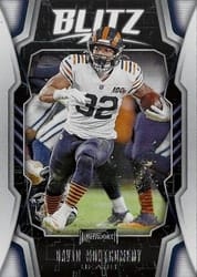 2020 Panini Playbook Blitz David Montgomery #BLITZ-4 card