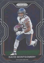 2020 Panini Prizm Base Set David Montgomery #188 card