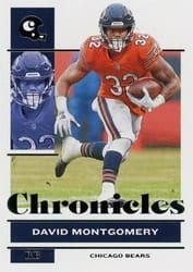 2021 Panini Chronicles Base Set David Montgomery #20 card