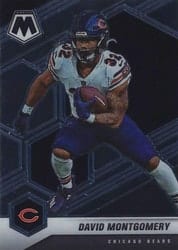 2021 Panini Mosaic Base Set David Montgomery #43 card