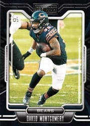 2021 Panini Playbook Base Set David Montgomery #17 card