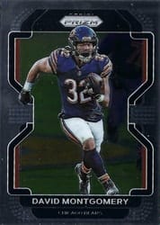 2021 Panini Prizm Base Set David Montgomery #160 card