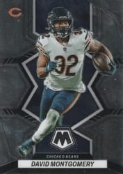 2022 Panini Mosaic Base Set David Montgomery #34 card