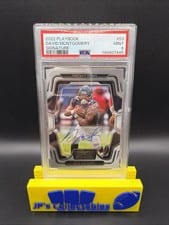 2022 Panini Playbook Signatures David Montgomery #53 card