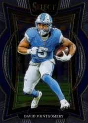 2024 Panini Select Base Set David Montgomery #45 card