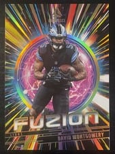 2025 Panini Luminance Fuzion David Montgomery #6 card