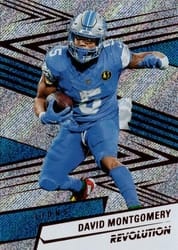 2025 Panini Revolution Base Set David Montgomery #105 card