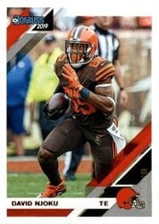 2019 Donruss Base Set David Njoku #69 card
