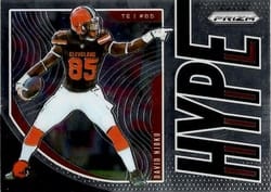 2019 Panini Prizm Hype David Njoku #3 card
