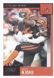 2020 Score Base Set David Njoku #64 card