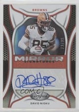 2022 Panini Certified Mirror Signatures David Njoku #MS-DN card
