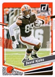 2023 Donruss Base Set David Njoku #70 card