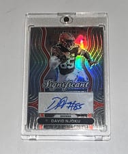 2024 Panini Prizm Significant Signatures David Njoku #SS-DNU card