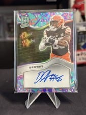 2024 Panini Spectra Colorgraphs David Njoku #CG-DNU card