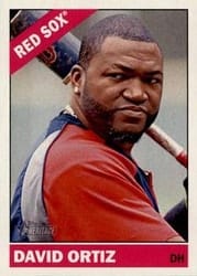 2015 Topps Heritage Base Set David Ortiz #480 card