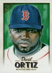 2018 Topps Gallery Base Set David Ortiz #91 card
