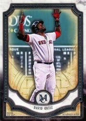 2018 Topps Museum Collection Base Set David Ortiz #54 card