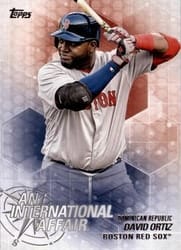 2018 Topps Update An International Affair David Ortiz #IA-16 card