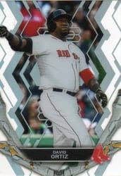 2019 Topps High Tek Base Set David Ortiz #9 card