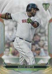 2019 Topps Triple Threads Base Set David Ortiz #97 card