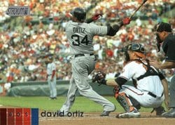2020 Stadium Club Base Set David Ortiz #199 card